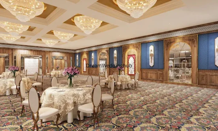 The British Pavilion  A Luxurious Banquet